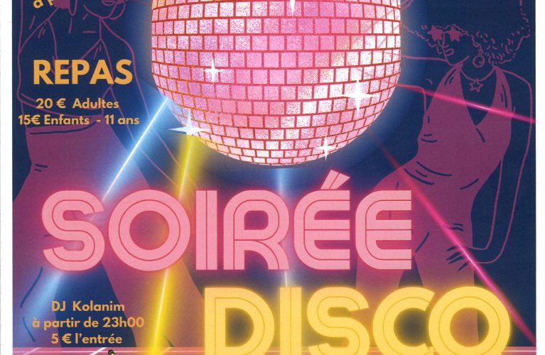 SOIRÉE DISCO LE 2 MAI – ORGANISÉE PAR LE SKI-CLUB