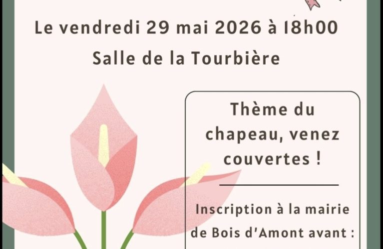 Vendredi 29 mai à 18h30 – Rendez-vous à la Tourbière pour célébrer toutes les mamans