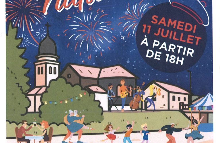 C’est la fête Nationale! Samedi 11 juillet 2026 – La Tourbière