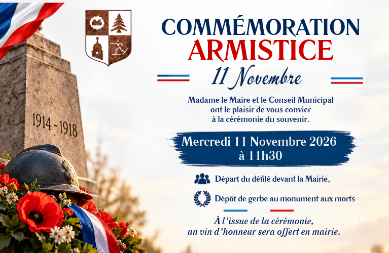 Cérémonie du 11 Novembre 2026