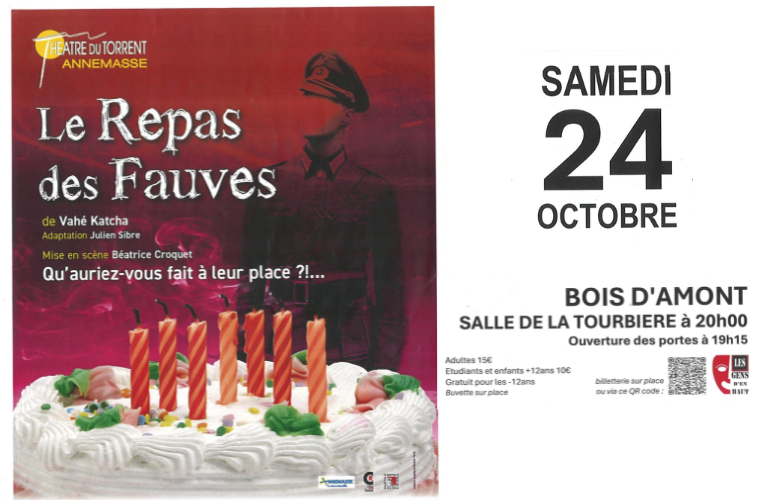 LE REPAS DES FAUVES – THÉÂTRE